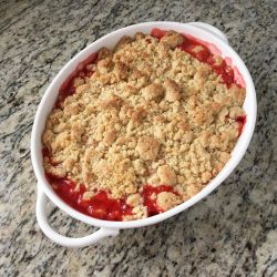 Strawberry-Rhubarb Crumble